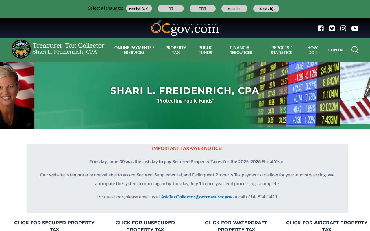 Rancho Santa Margarita people search through Orange County property tax bill records